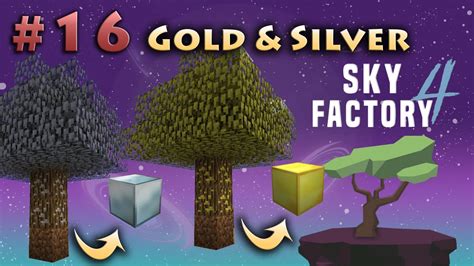 how to get gold amber in sky factory 4